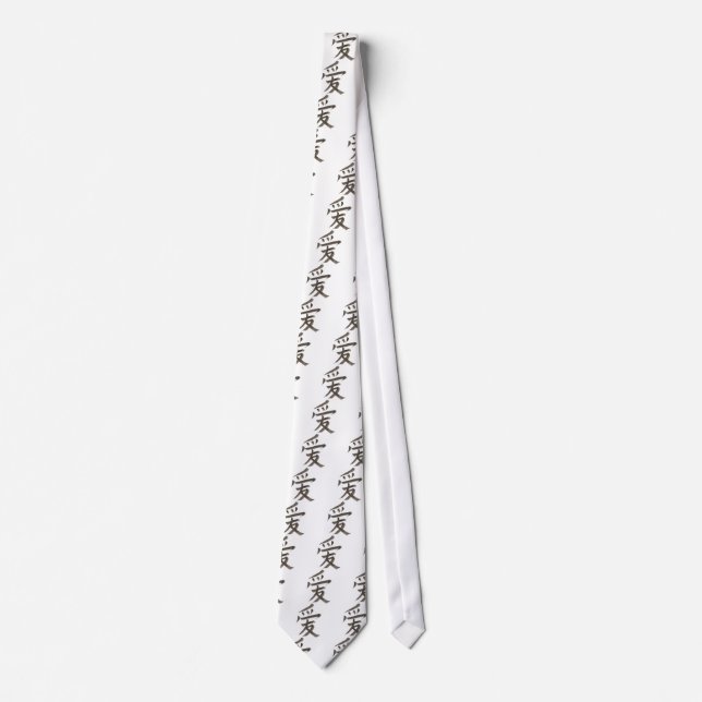 Chinese word for "love" tie (Front)