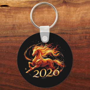 Chinese Year of Horse 2026 Celebrations Key Ring