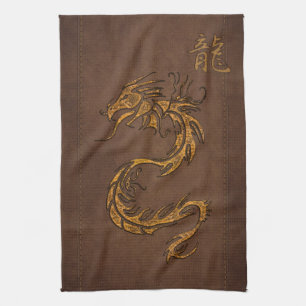 Chinese Year of the Dragon Asian Towel