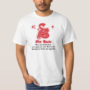 Chinese Year of The Fire Snake 1977 T-Shirt