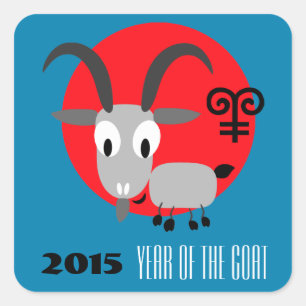 Chinese Year of the Goat Fun Gift Stickers