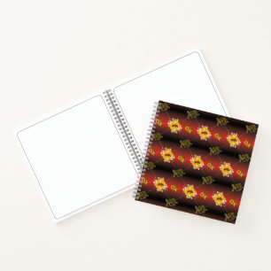 Chinese Year of the Ox Elegant Floral Notebook