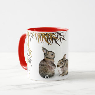 Chinese Year of the Rabbit   Custom Year Mug