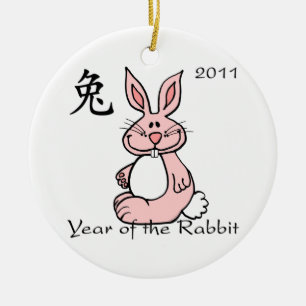 Chinese Year of the Rabbit Ornament