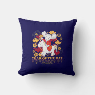 Chinese Year of the Rat 2020 Unicorn Cushion