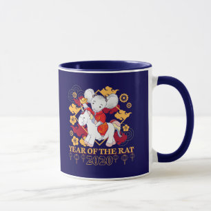 Chinese Year of the Rat 2020 Unicorn Mug