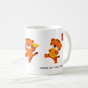 Chinese Year of the Tiger   Custom Year & Name Mug