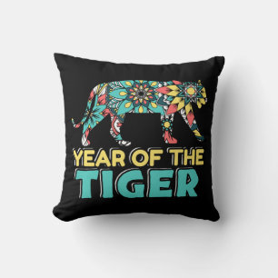 Chinese Year of the Tiger - Mandala Cushion