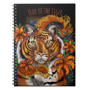 Chinese Year of the Tiger Notebook