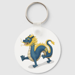 Chinese Zodiac Dragon Astrology Sign Key Ring