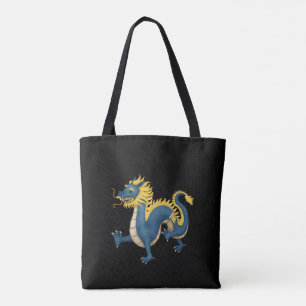 Chinese Zodiac Dragon Astrology Sign Tote Bag