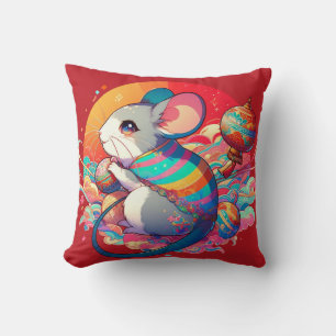 Chinese Zodiac: From Rats to Riches Cushion