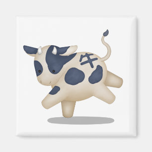 Chinese Zodiac Ox Cute Astrology Sign Magnet