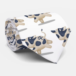 Chinese Zodiac Ox Cute Astrology Sign Tie