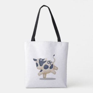 Chinese Zodiac Ox Cute Astrology Sign Tote Bag