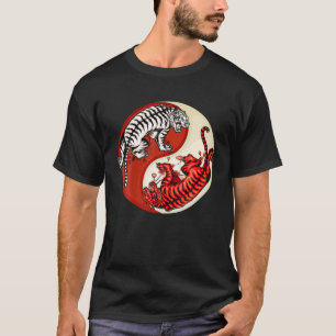 Chinese Zodiac Tiger Ying Yang The Year Of The Tig T-Shirt