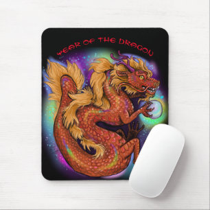 Chinese Zodiac Year of the Dragon   Mouse Pad