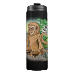 Chinese zodiac year of the monkey thermal tumbler