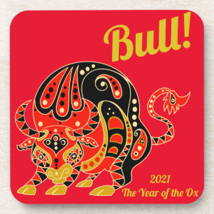 Chinese Zodiac -Year of the Ox Coaster