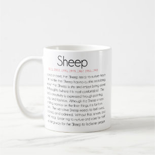 Chinese Zodiac (Year of the Sheep) 2 Coffee Mug
