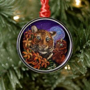 Chinese zodiac year of the Tiger Ornament