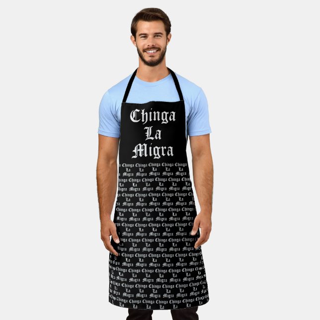 Chinga LA Migra Apron (Worn)