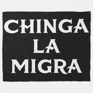 Chinga LA Migra Fleece Blanket