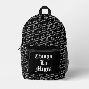 Chinga LA Migra Printed Backpack