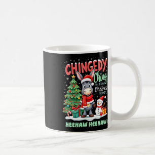 Chingedy Ching The Italian Christmas Donkey Heehaw Coffee Mug