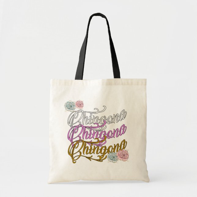Chingona Shopping tote bag (Front)