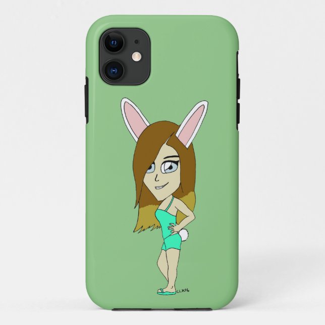 Chini Bunny girl  Case-Mate iPhone Case (Back)