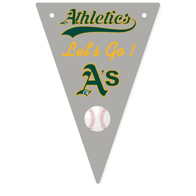 Chino Hills AA A's Bunting Flags (Sixteenth Flag)