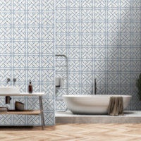 Chinoiserie Asian Influence Blue and White