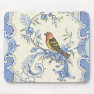 Chinoiserie Bird Mousepad from Kate McRostie