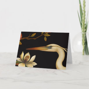 Chinoiserie Birds V - Greeting Card