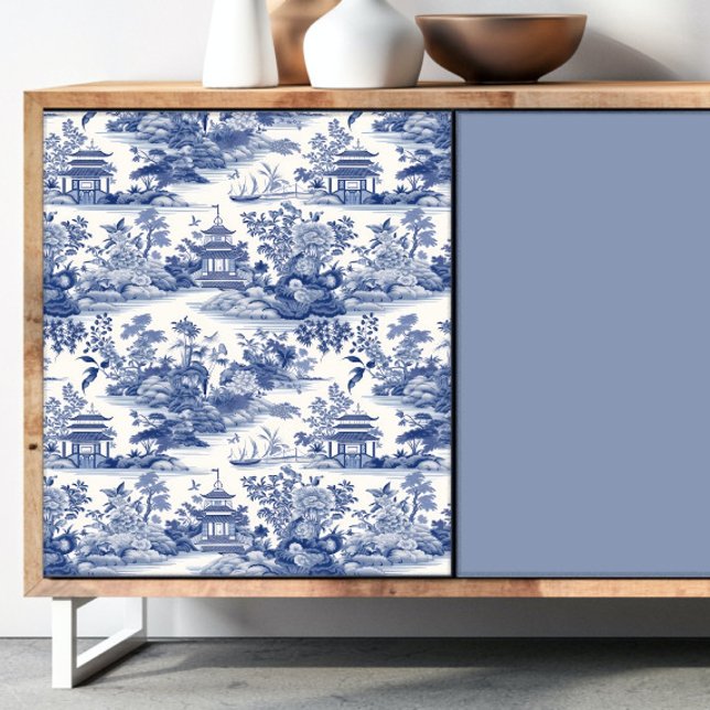  Chinoiserie Blue and White Decoupage Tissue Paper (Creator Uploaded)