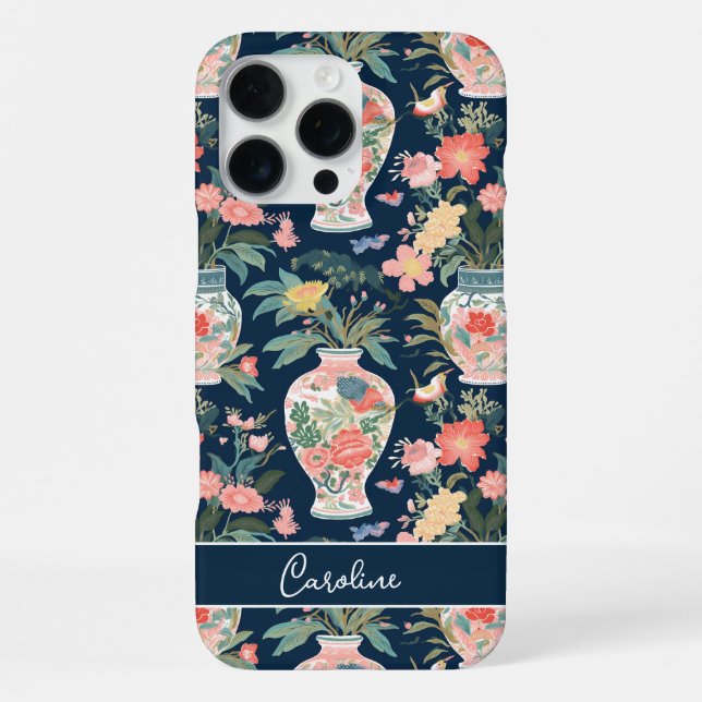 Chinoiserie Charm  iPhone Case (Back)