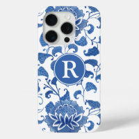 Chinoiserie Chic Blue And White Watercolor