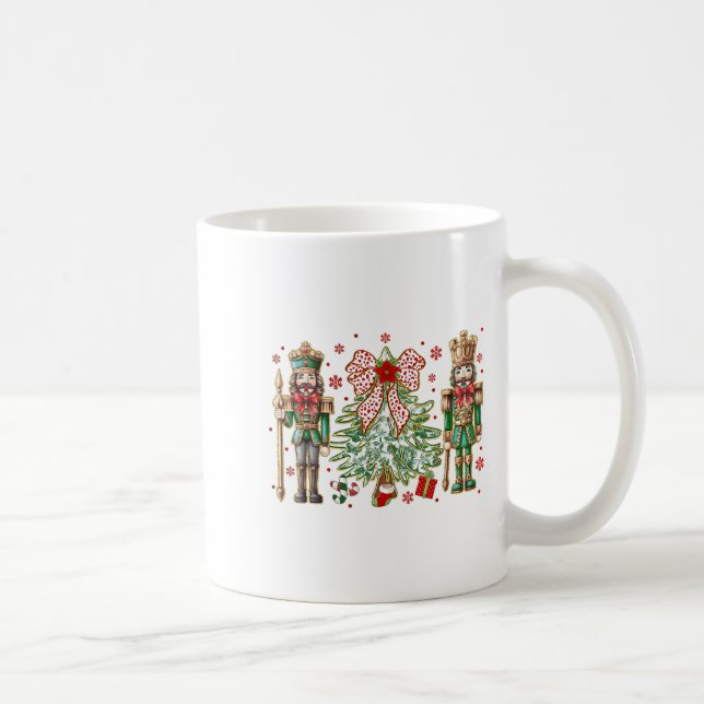 Chinoiserie Christmas Nutcracker Christmas Tree Co Coffee Mug (Right)