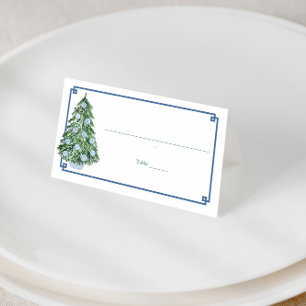 Chinoiserie Christmas Party Food Tent Buffet Cards