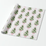 Chinoiserie Christmas Tree Wrapping Paper<br><div class="desc">Chinoiserie Christmas Tree Wrapping Paper</div>