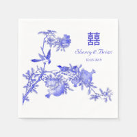 Chinoiserie Double Happiness Chinese Wedding