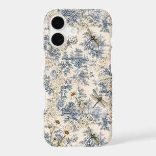 Chinoiserie Dragonflies, Daisies and Lace