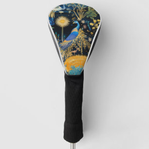 Chinoiserie Exotic Birds Botanical Pattern (10) Golf Head Cover