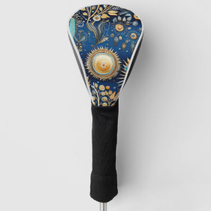 Chinoiserie Exotic Birds Botanical Pattern (2) Golf Head Cover