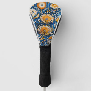 Chinoiserie Exotic Birds Botanical Pattern (7) Golf Head Cover