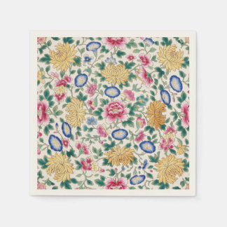 Chinoiserie Floral Chintz  Napkin