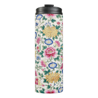 Chinoiserie Floral Chintz  Thermal Tumbler