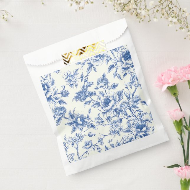 Chinoiserie Floral Favour Bags (Sealed)