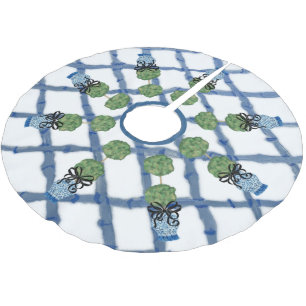 Chinoiserie Ginger Jar Cloth Napkin Brushed Polyester Tree Skirt